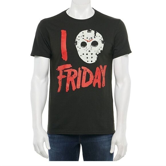 Men's Halloween T-Shirt Size XL Jason - Picture 1 of 2